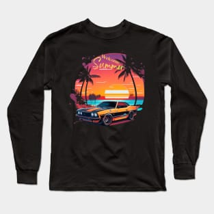 hello summer nice t-shirt for this summer T-Shirt Long Sleeve T-Shirt